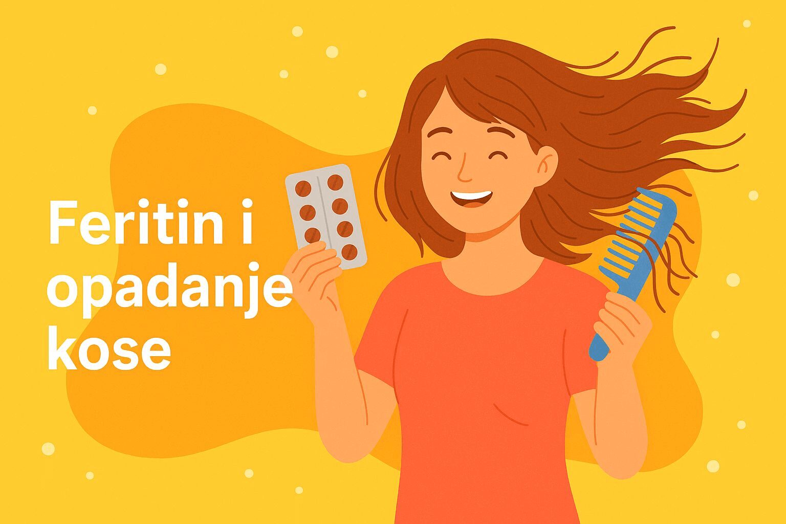 Feritin i opadanje kose – pravi uzrok i rešenje